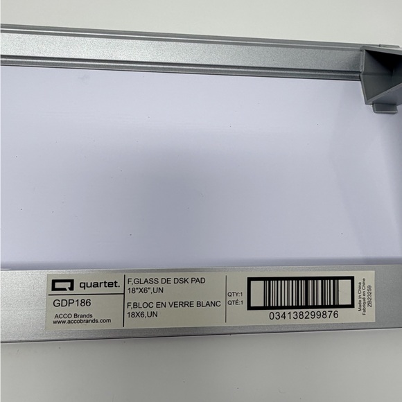 Glass Desktop Dry Erase Board Desk Note Pad Laptop Office iMac MacBook Organizer - Picture 16 of 17